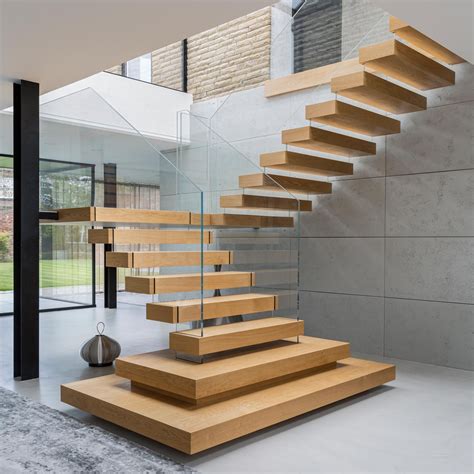 bespoke staircases southport The design of a floating staircase is beautiful and stylish and provides a showstopping feature in any building